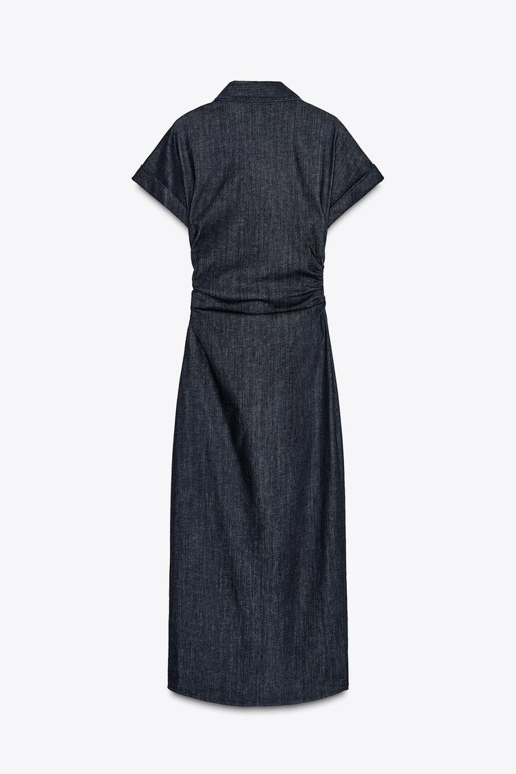 CLAIRE | VESTIDO CAMISERO DE DENIM CON BOTONES