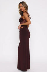 CAMILLE | VESTIDO LARGO DE ENCAJE FLUIDO