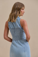 DALIA | VESTIDO LARGO DE DENIM