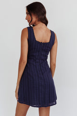 AURA | VESTIDO MINI CON ENCAJE