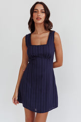 AURA | VESTIDO MINI CON ENCAJE