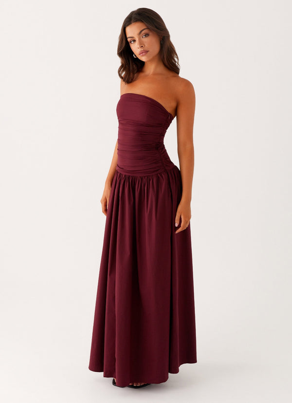 Inès | Vestido Largo Carmel de Elegancia