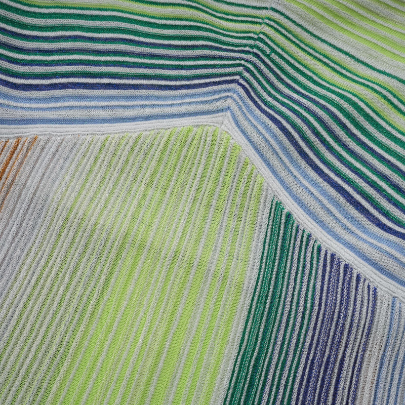 ARIZA | VESTIDO LARGO PLISADO MULTICOLOR