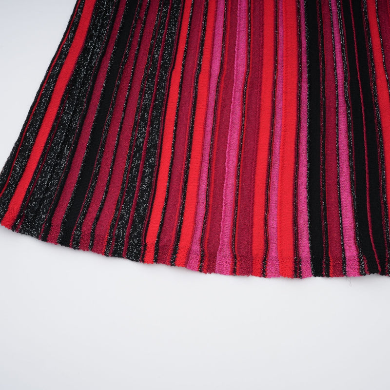 ARIZA | VESTIDO LARGO PLISADO MULTICOLOR