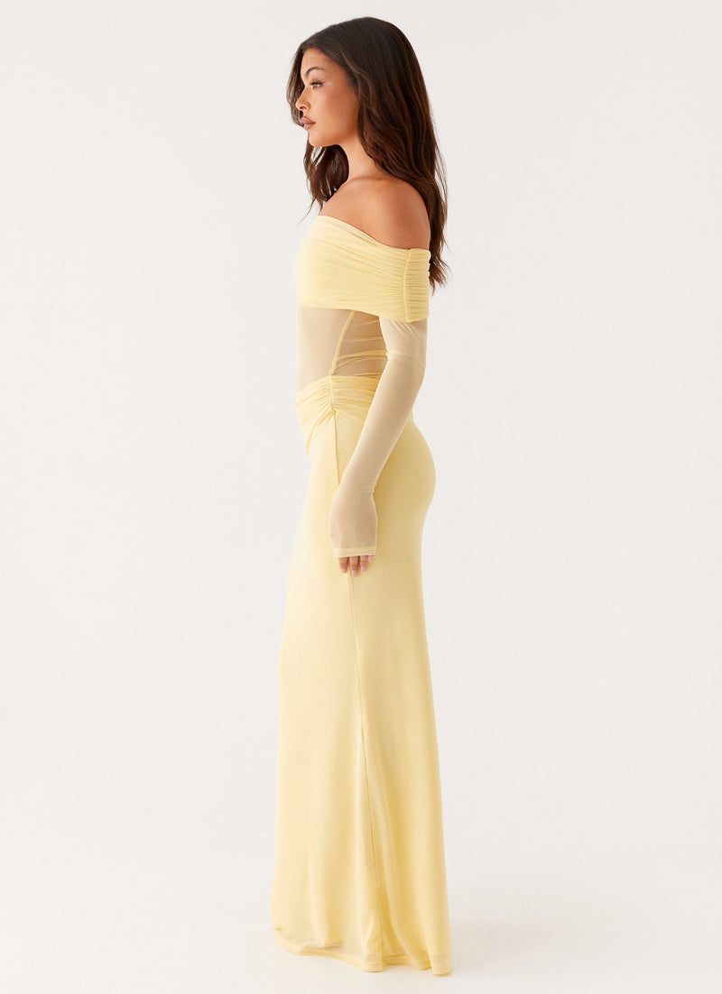 Zoé | Plateado Largo de Fiesta Con Estilo Emery