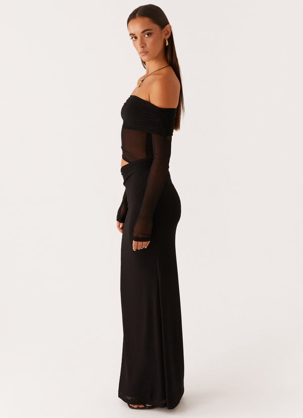 Zoé | Plateado Largo de Fiesta Con Estilo Emery