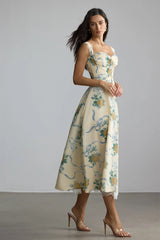 ISABELLA | VESTIDO MIDI ROMÁNTICO