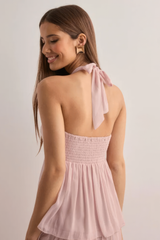 CÉLIA | VESTIDO LARGO CON VOLANTES
