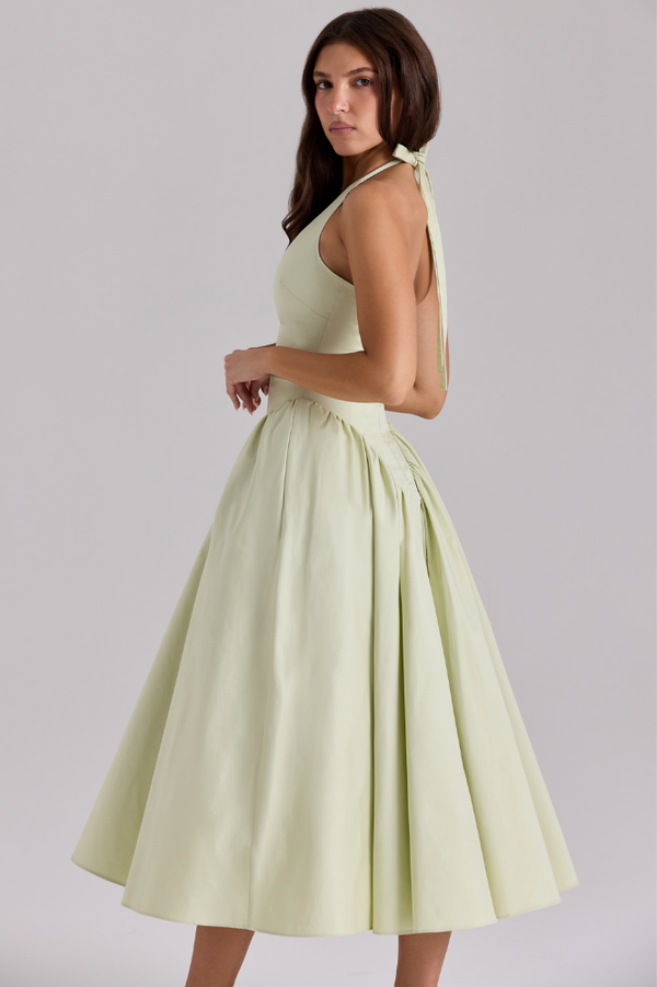 ALMÉA | VESTIDO CON ESPALDA ABIERTA