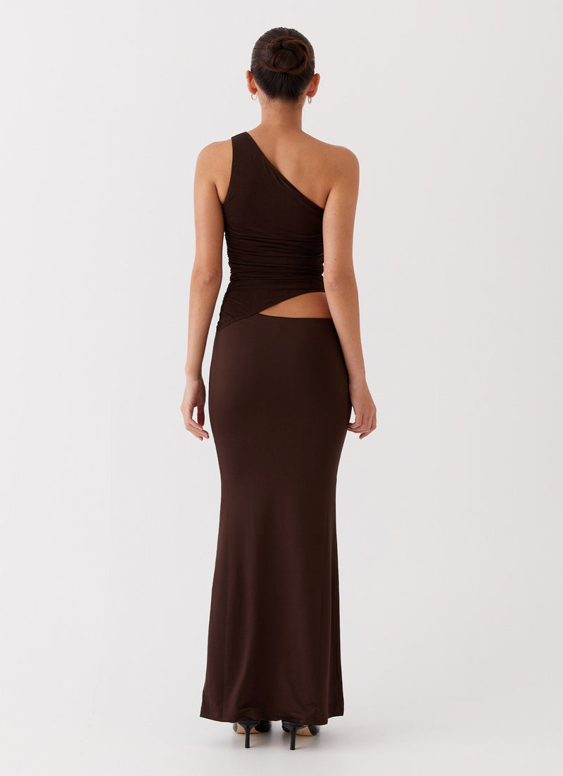 Chloé | Vestido Largo Asimétrico