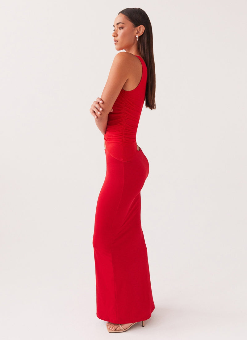 Chloé | Vestido Largo Asimétrico