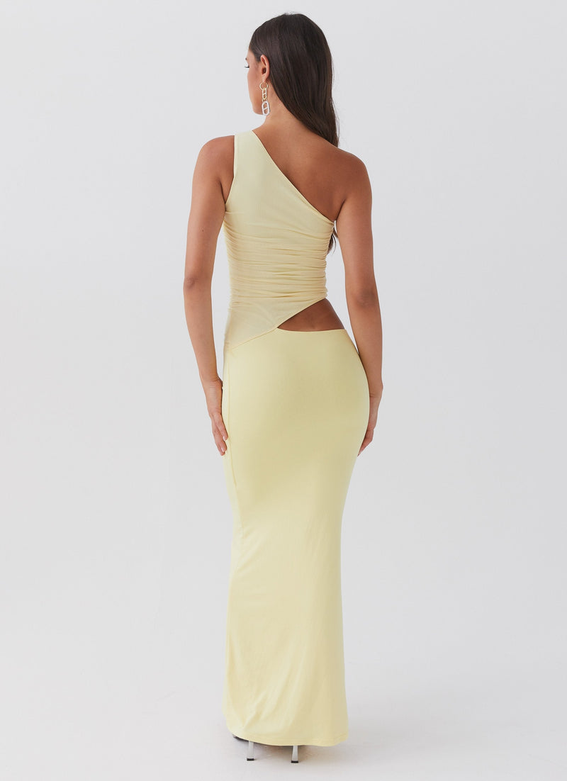 Chloé | Vestido Largo Asimétrico