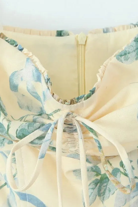 ISABELLA | VESTIDO MIDI ROMÁNTICO