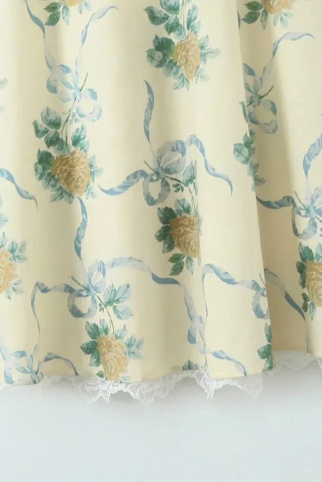 ISABELLA | VESTIDO MIDI ROMÁNTICO