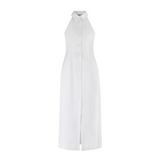 JANE | VESTIDO MIDI CON CUELLO CAMISERO