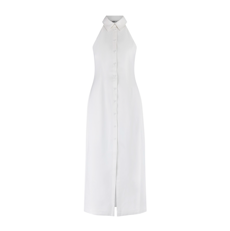JANE | VESTIDO MIDI CON CUELLO CAMISERO