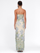 INESIA | VESTIDO LARGO ROMÁNTICO