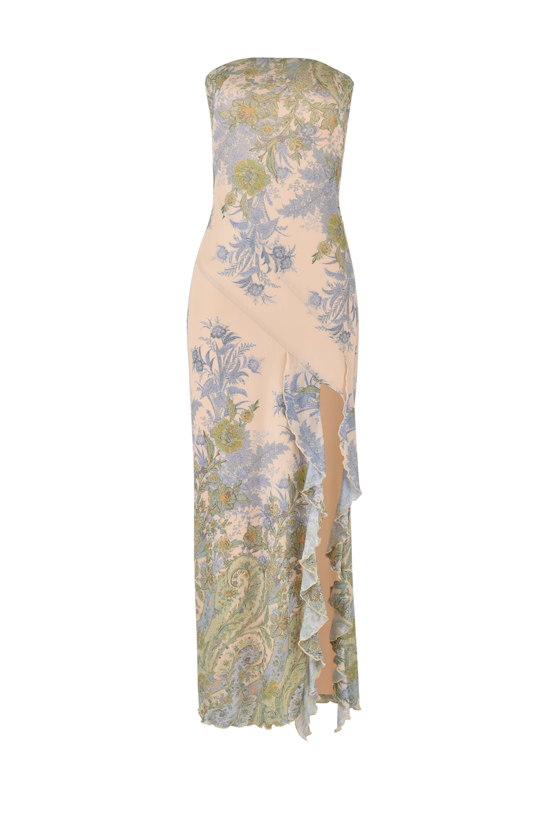INESIA | VESTIDO LARGO ROMÁNTICO