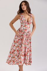 BELLA ROSA | VESTIDO MIDI FLORAL