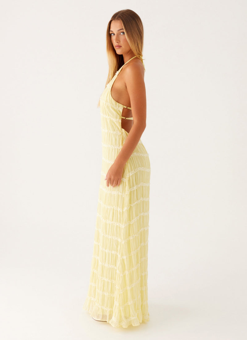 CÉLESTE | VESTIDO LARGO ELEGANTE