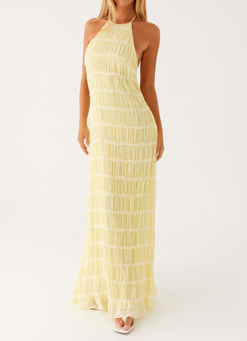 CÉLESTE | VESTIDO LARGO ELEGANTE