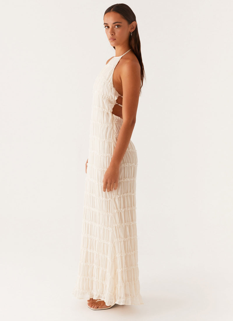 CÉLESTE | VESTIDO LARGO ELEGANTE