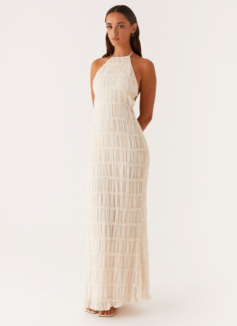 CÉLESTE | VESTIDO LARGO ELEGANTE