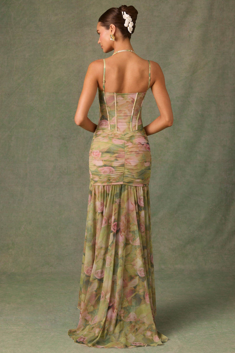 ISAMARA | VESTIDO LARGO CON CORSET