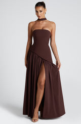 MALIYAH | VESTIDO LARGO ASIMÉTRICO