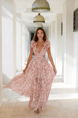 ISLA | VESTIDO LARGO ESTAMPADO