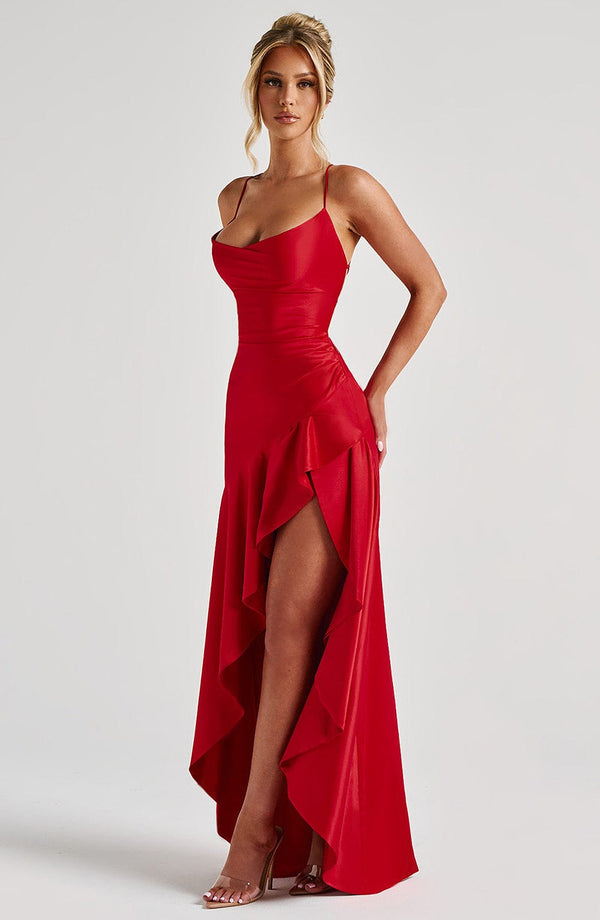 Noémie | Vestido Maxi Elegancia con abertura