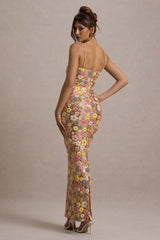GIULIA | VESTIDO LARGO CON LENTEJUELAS